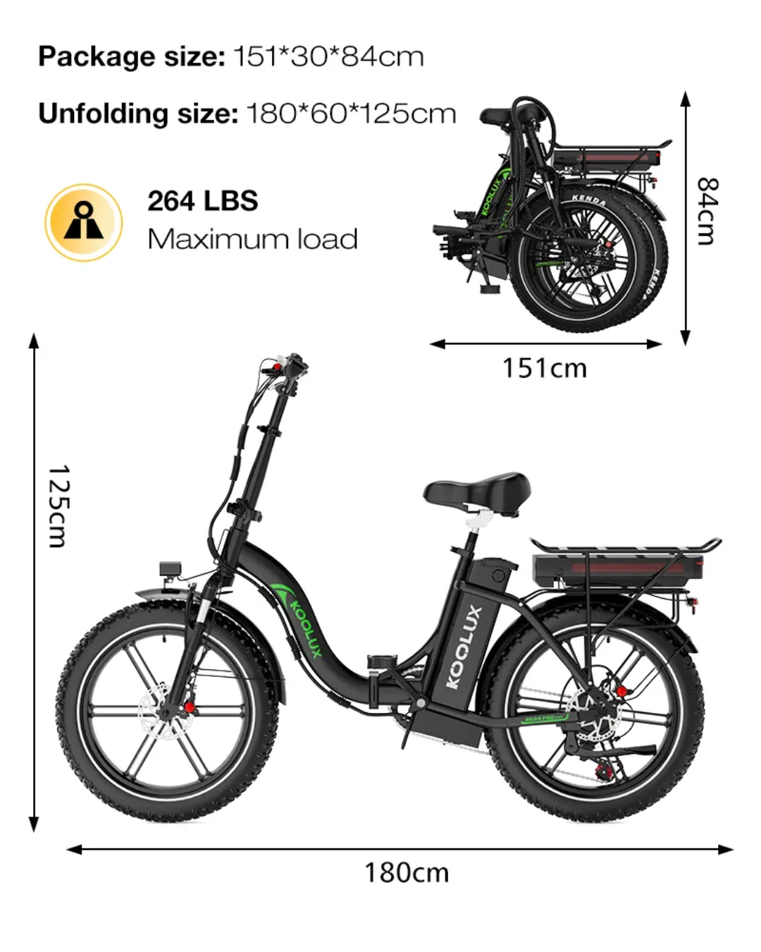 BK6SPRO Folding E-Bikeis  a premium folding electric bike with powerful 500W motor, Range 80–150 KM per charge dual battery system,