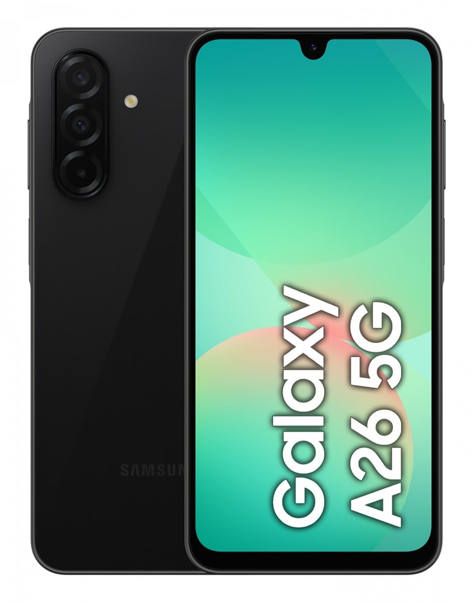Galaxy A26 5G 6+128GB Black | 120Hz Super AMOLED Screen + 50MP Camera with OIS | 5000mAh Battery And Android 15