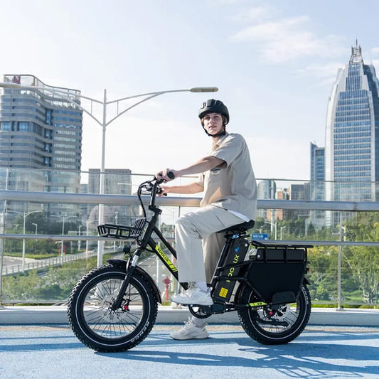 KOOLUX X8 E-Bike – 750W Fat Tire Electric Bike with NFC & APP Contro  48V 35+30Ah Lithium Battery – Up to 180-220KM range per charge