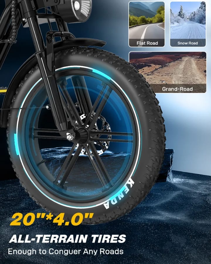 KOOLUX X9 Pro Electric Bike – 750W  🔋 48V 31.2Ah Lithium Battery – Up to 100-180KM range per charge